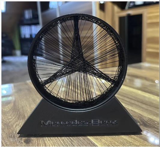 Mercedes String Art